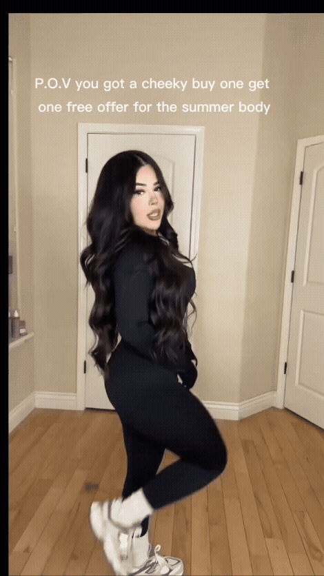 Seamless Long-Sleeve Yoga Jumpsuit